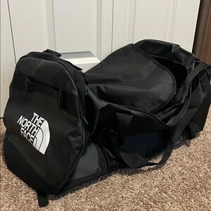 The North Face Black Duffel Bag Large